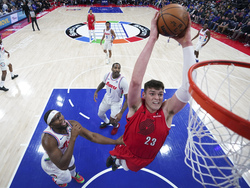 Trail Blazers 76ers Basketball