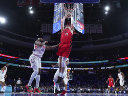 Trail Blazers 76ers Basketball