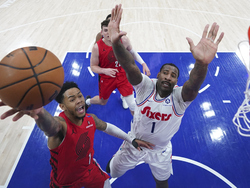 Trail Blazers 76ers Basketball