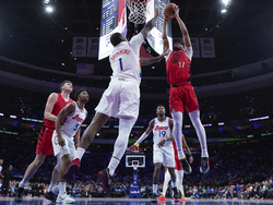 Trail Blazers 76ers Basketball