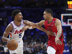 Trail Blazers 76ers Basketball
