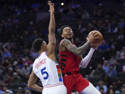 Trail Blazers 76ers Basketball
