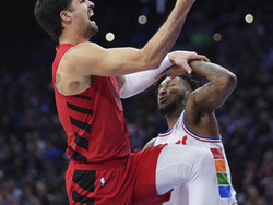 Trail Blazers 76ers Basketball