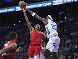 Trail Blazers 76ers Basketball