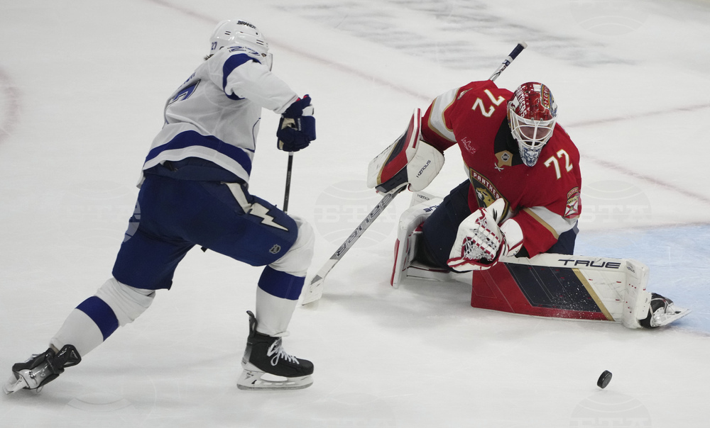 Флорида спечели срещу Тампа Бей в среща от редовния сезон на НХЛ