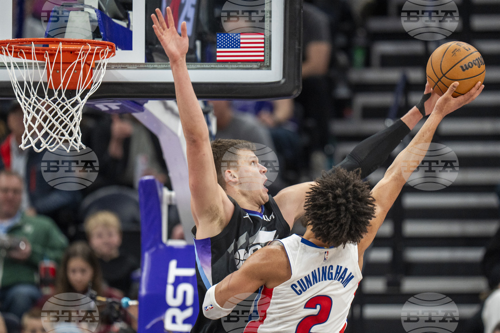 Pistons Jazz Basketball