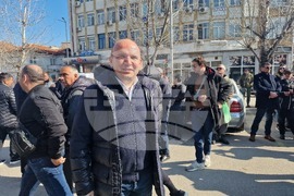 Хасково - симпатизанти на „Демокрация права и свободи” - ДПС - протест