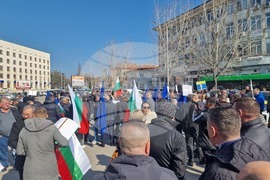 Хасково - симпатизанти на „Демокрация права и свободи” - ДПС - протест