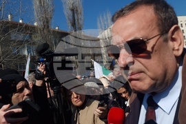 Хасково - симпатизанти на „Демокрация права и свободи” - ДПС - протест