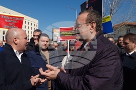 Хасково - симпатизанти на „Демокрация права и свободи” - ДПС - протест