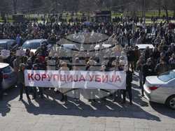 Serbia Parliament Injuries