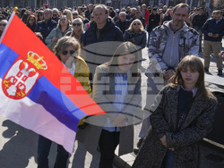 Serbia Parliament Injuries