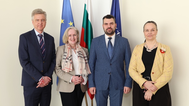 Foreign Minister Georgiev Meets Danish, Finnish, Swedish Ambassadors