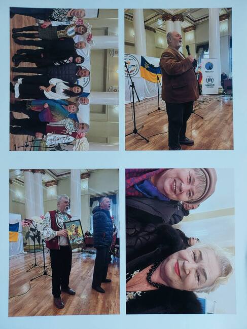 Главният редактор на вестник „Роден край“ Дора Костова отправи поздрав към българската общност в Първомайск, Украйна, по случай Баба Марта