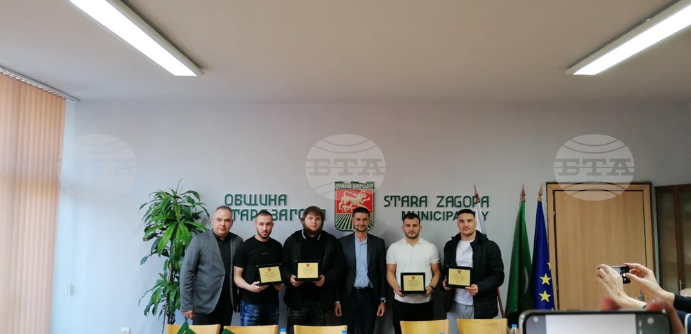 Община Стара Загора поздрави състезатели от Боен клуб Атила, постигнали високи резултати на Европейското първенство по ММА в Белград