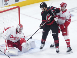 Hurricanes Red Wings Hockey