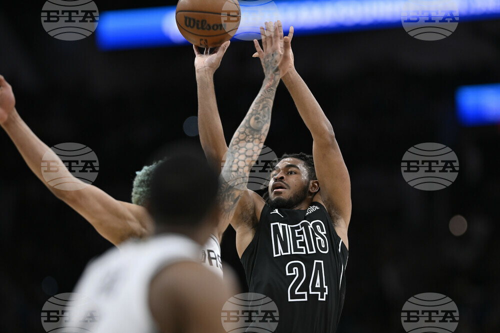 Nets Spurs Basketball