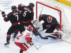 Hurricanes Red Wings Hockey