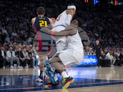 Warriors Knicks Basketball