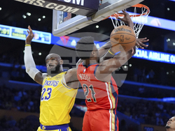 Pelicans Lakers Basketball