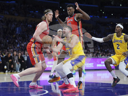 Pelicans Lakers Basketball