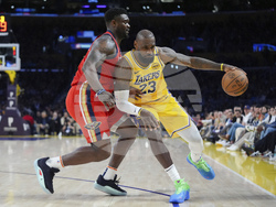 Pelicans Lakers Basketball