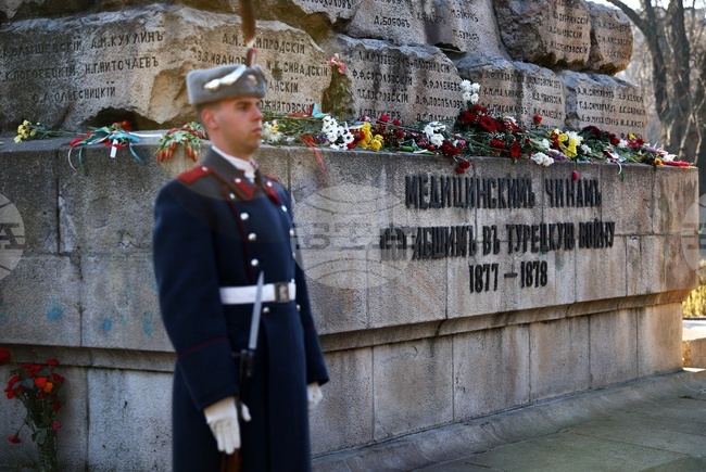 Българският Червен кръст организира поклонение в памет на медиците, загинали по време на Руско-турската освободителна война