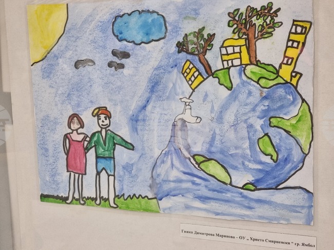 Открит урок по повод Световния ден на водата се състоя в Регионална библиотека ,,Димитър Талев” в Благоевград 