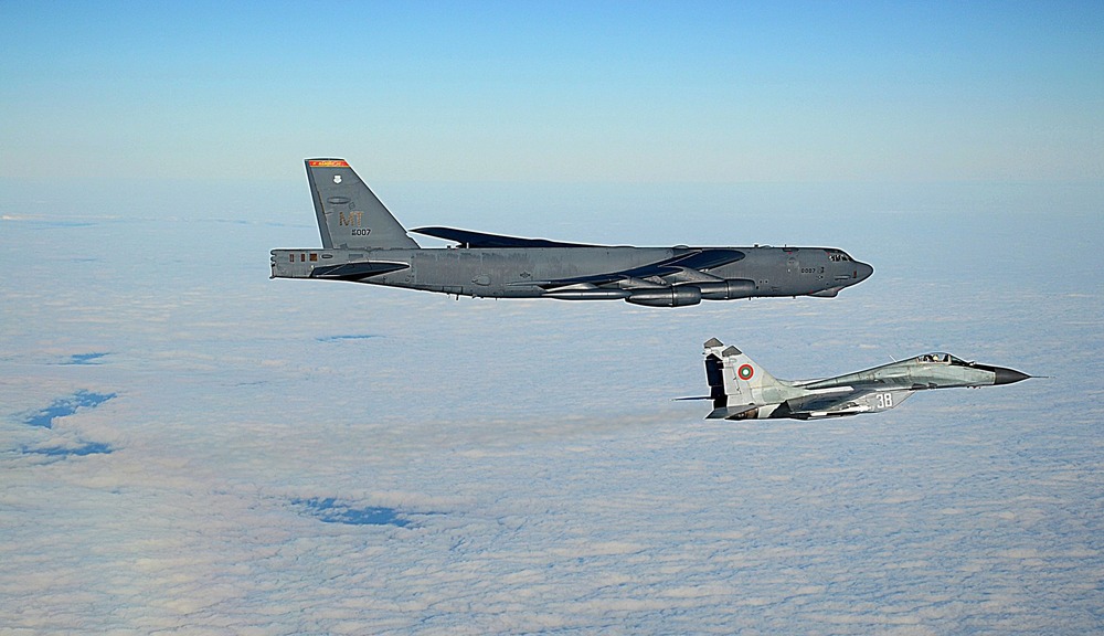 Bulgarian and US Air Forces Conduct Joint Training Exercise