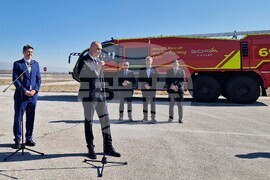 Летище "Васил Левски" - нов противопожарен автомобил