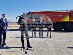 Летище "Васил Левски" - нов противопожарен автомобил