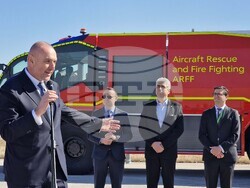 Летище "Васил Левски" - нов противопожарен автомобил