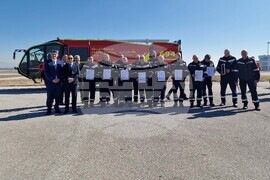 Летище "Васил Левски" - нов противопожарен автомобил