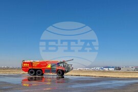 Летище "Васил Левски" - нов противопожарен автомобил
