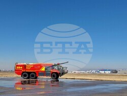 Летище "Васил Левски" - нов противопожарен автомобил