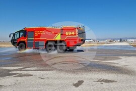 Летище "Васил Левски" - нов противопожарен автомобил