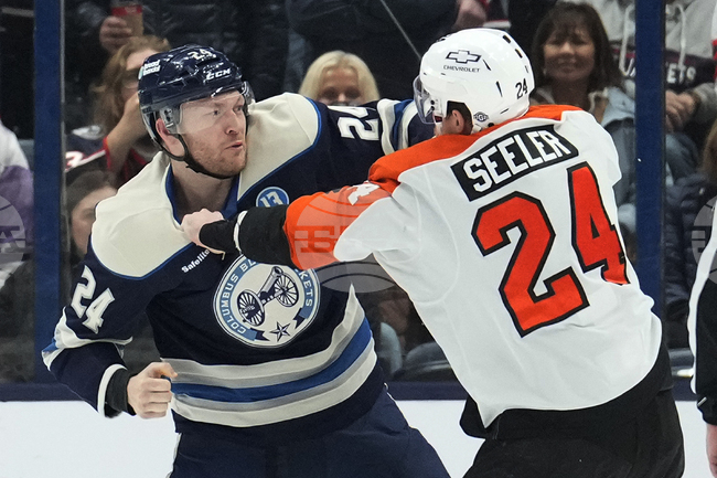 Лидерът по сбивания в Националната хокейна лига Матийо Оливие подписа нов договор за 18 милиона долара с Кълъмбъс Блу Джакетс