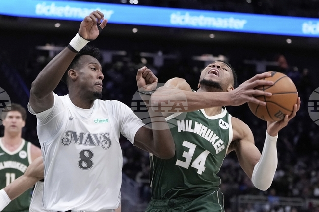 Милуоки записа убедителен домакински успех над Далас в Националната баскетболна асоциация