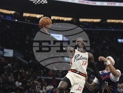 Pistons Clippers Basketball