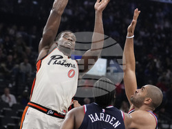 Pistons Clippers Basketball