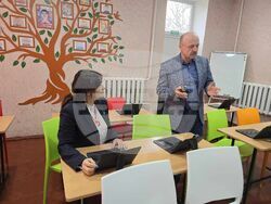 По време на посещението на българското село Делжилер в Белгородднестровски район, Украйна. Снимки: БТА, Одеса