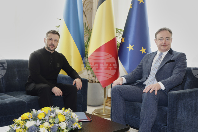 Белгия увери Зеленски, че ще продължи подкрепата за Украйна