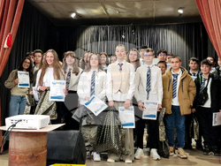 Разград - гимназия - празник