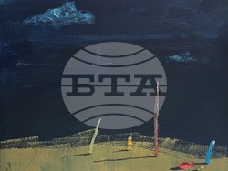 Картина на Чавдар Гюзелев. Снимка: Галерия „Ракурси"