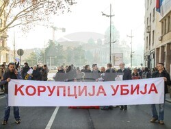 Белград - кметство - протестна акция