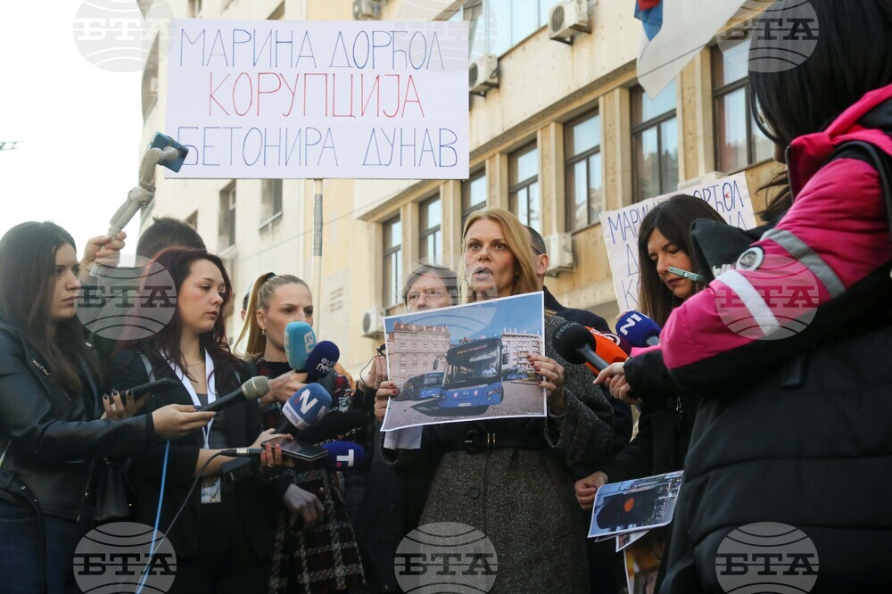 Белград - кметство - протестна акция