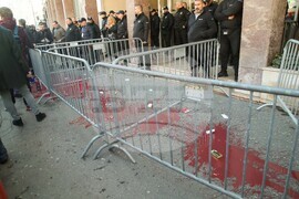 Белград - кметство - протестна акция