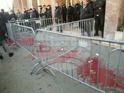 Белград - кметство - протестна акция