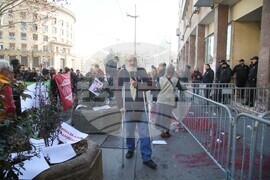 Белград - кметство - протестна акция