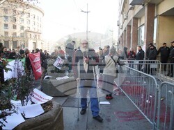 Белград - кметство - протестна акция